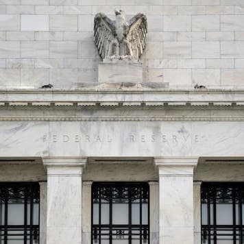 Outside of the Federal Reserve building